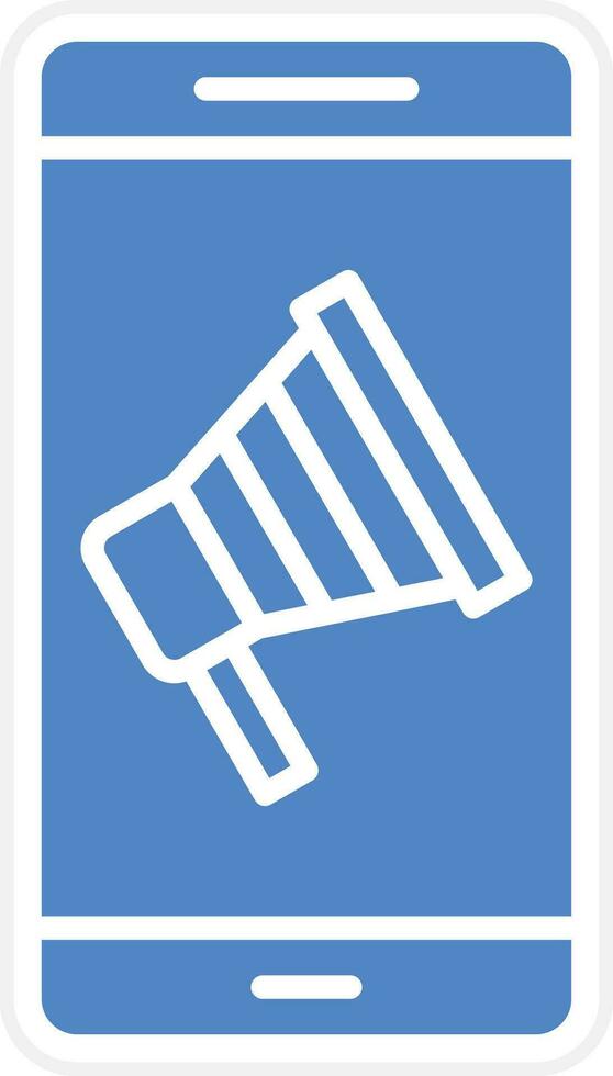 Mobile Advertising Vector Icon