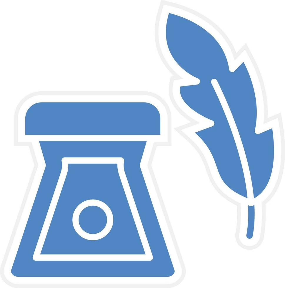 Feather Ink Vector Icon