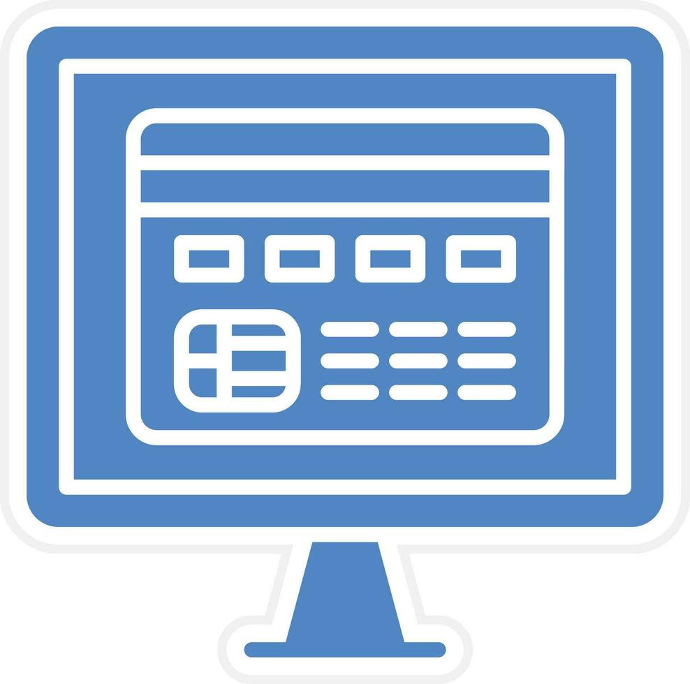 Online Payment Vector Icon