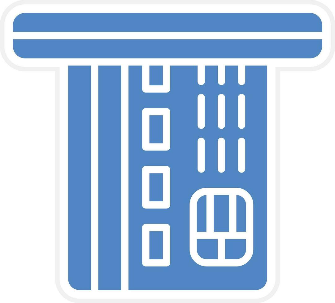 Insert Card Vector Icon