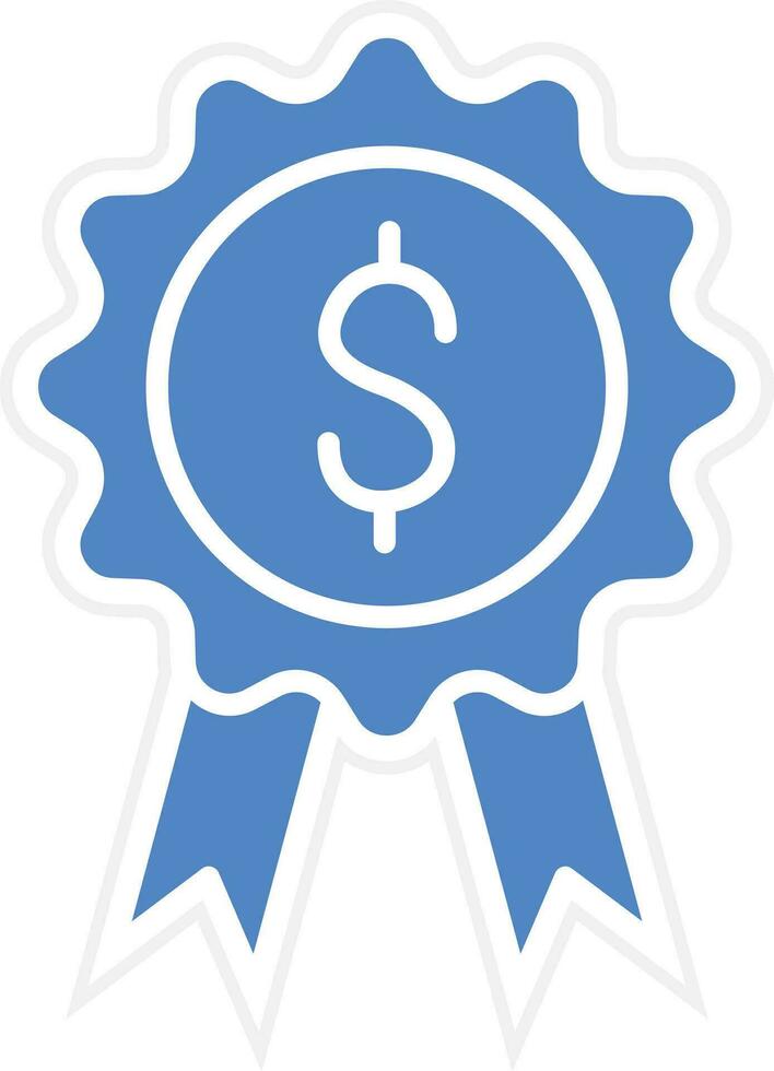 Money Badge Vector Icon
