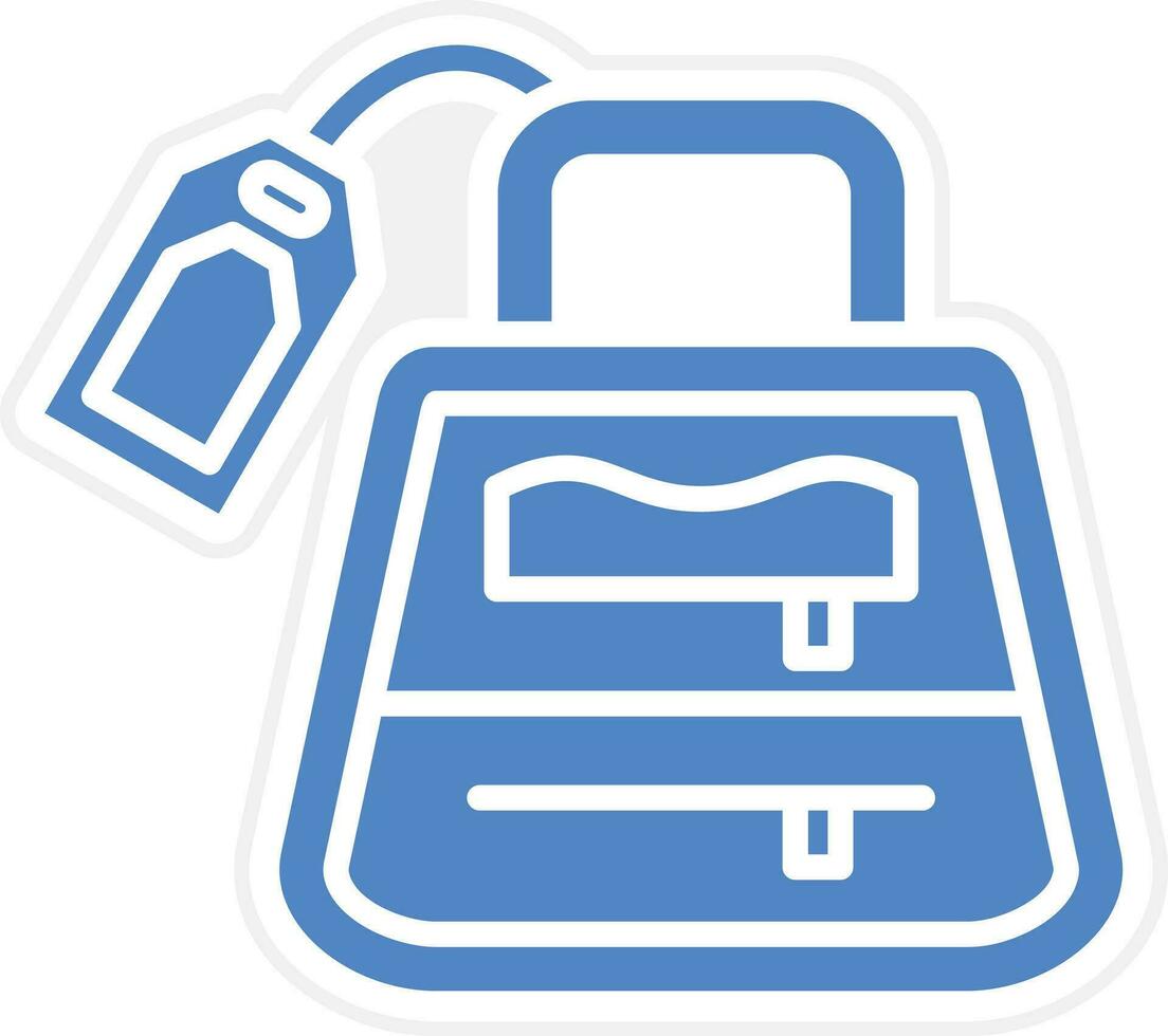 Purse Sale Vector Icon