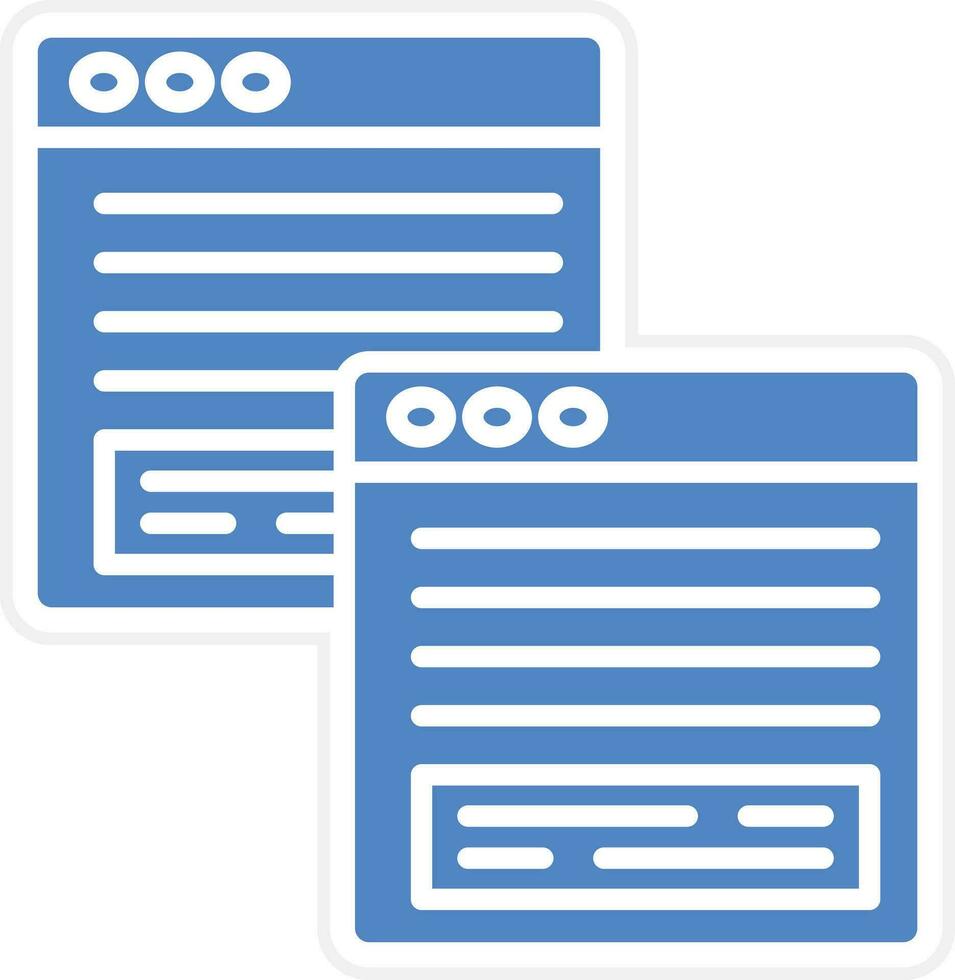 Webpages Vector Icon