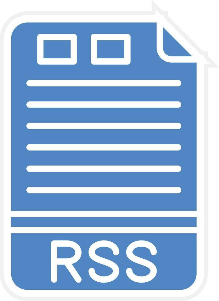 icono de vector de rss