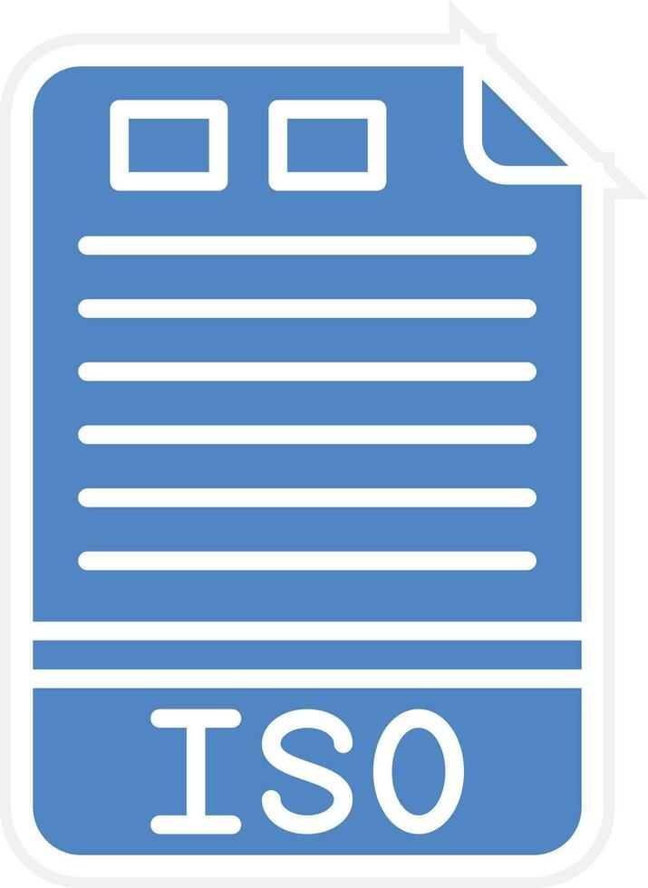 ISO Vector Icon