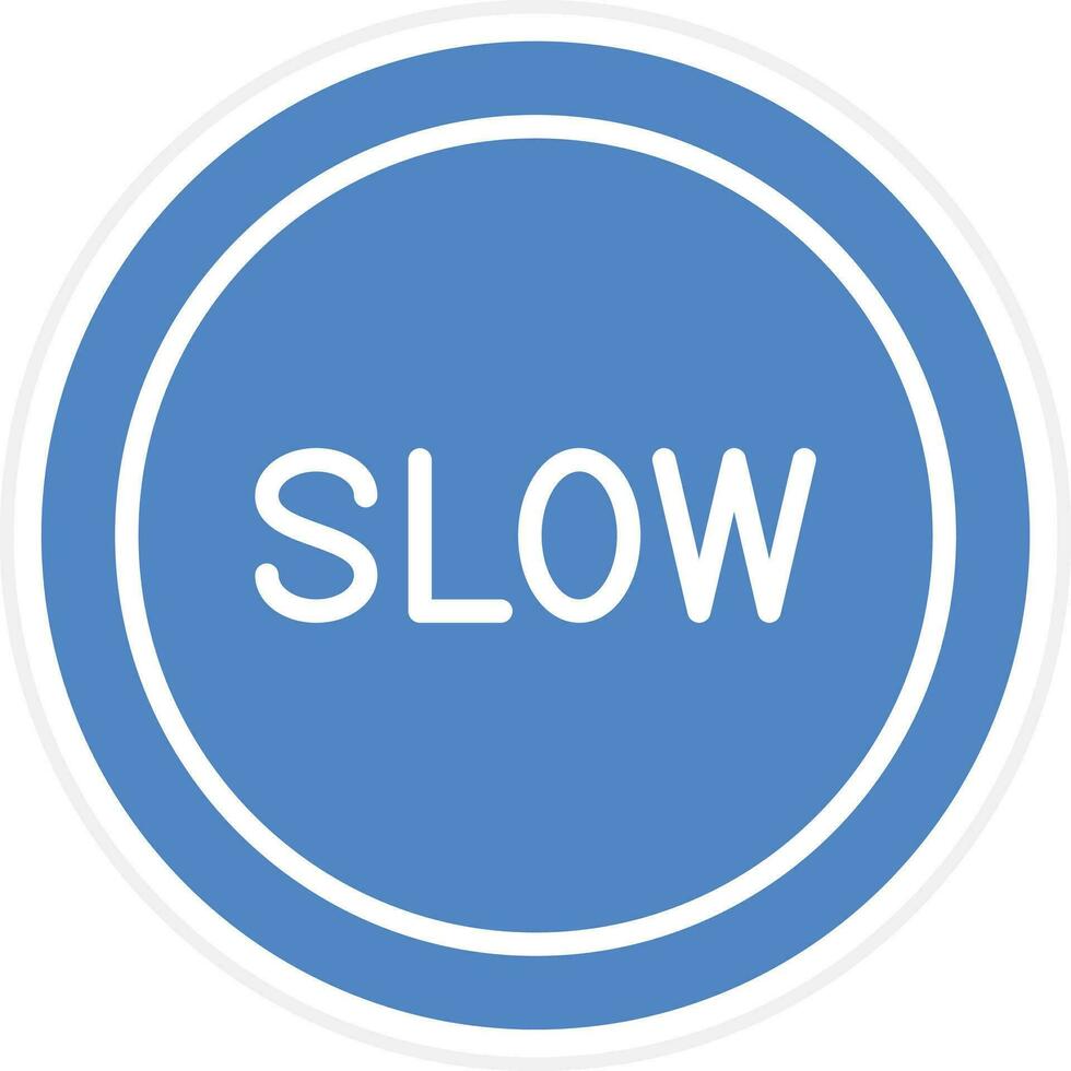 Slow Vector Icon