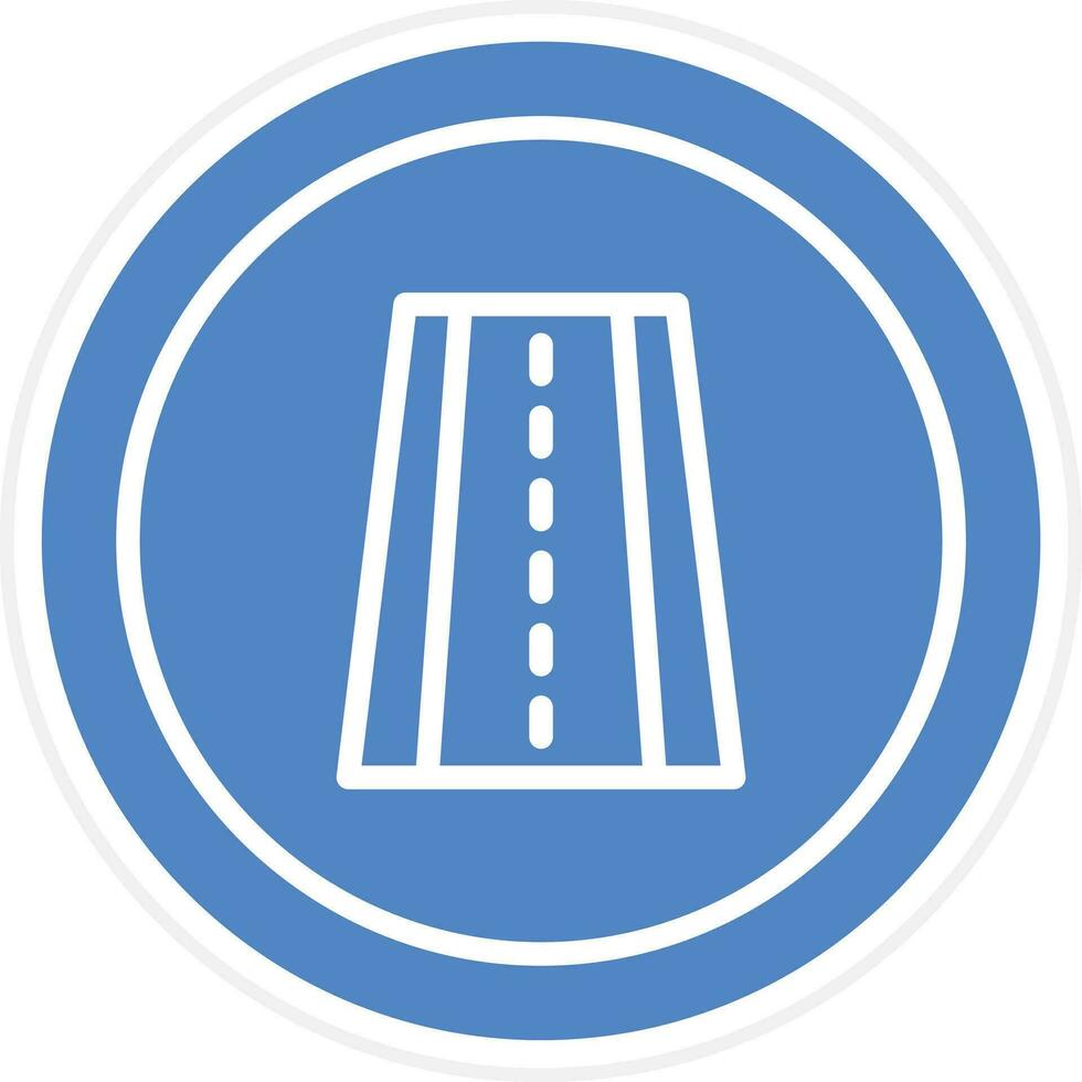 Lane Vector Icon
