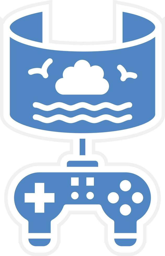 Vr Gaming Vector Icon
