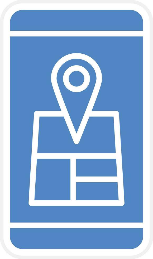 icono de vector gps