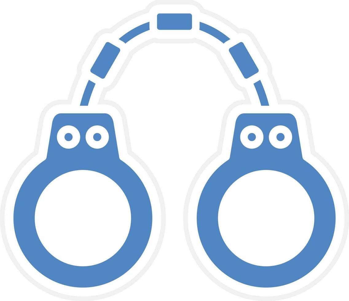 Handcuffs Vector Icon