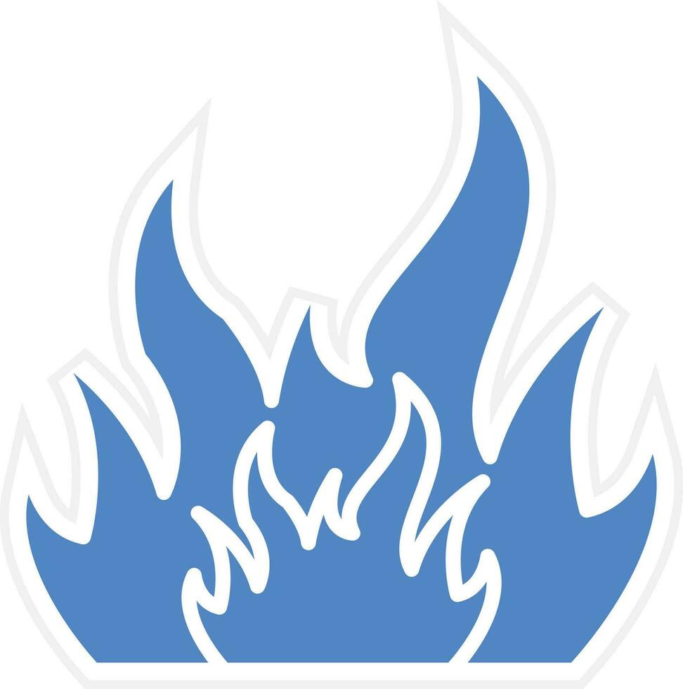 icono de vector de fuego