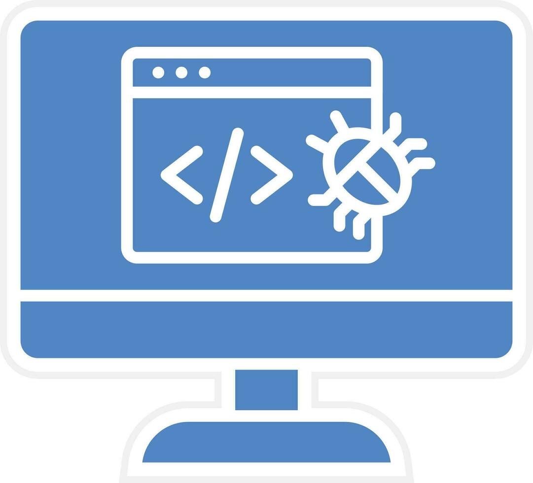 Website Bug Vector Icon