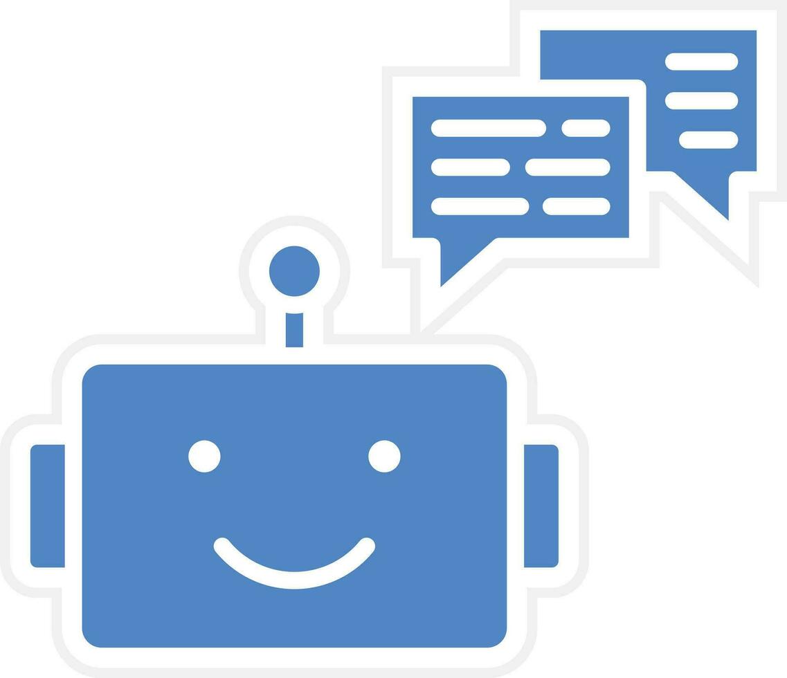 Chat Bot Vector Icon