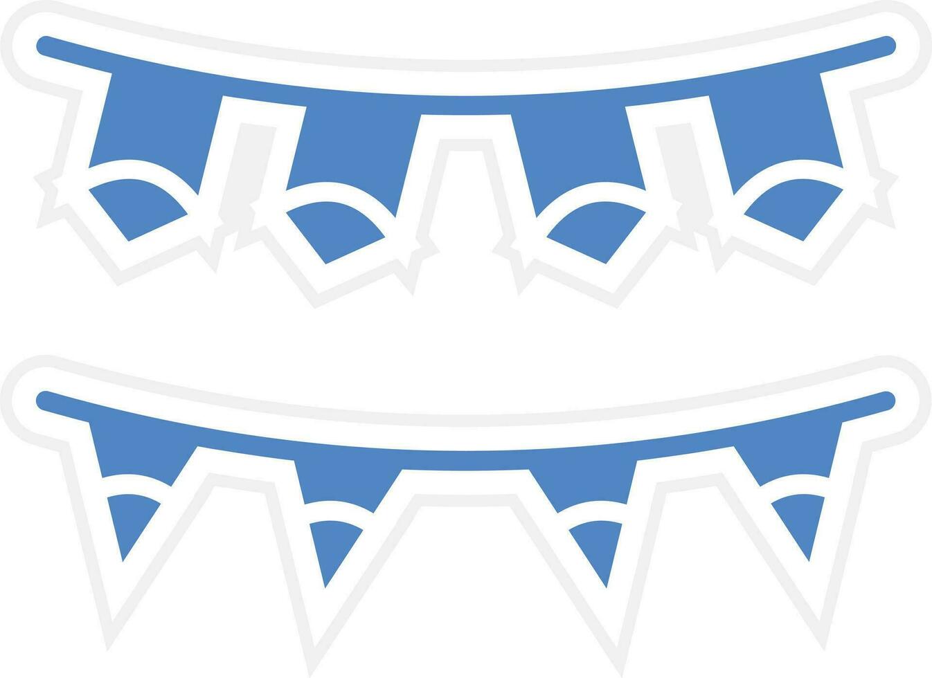 Bunting Vector Icon