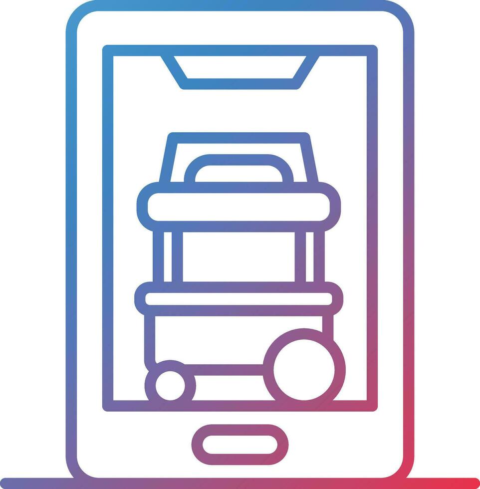 Street Food App Vector Icon