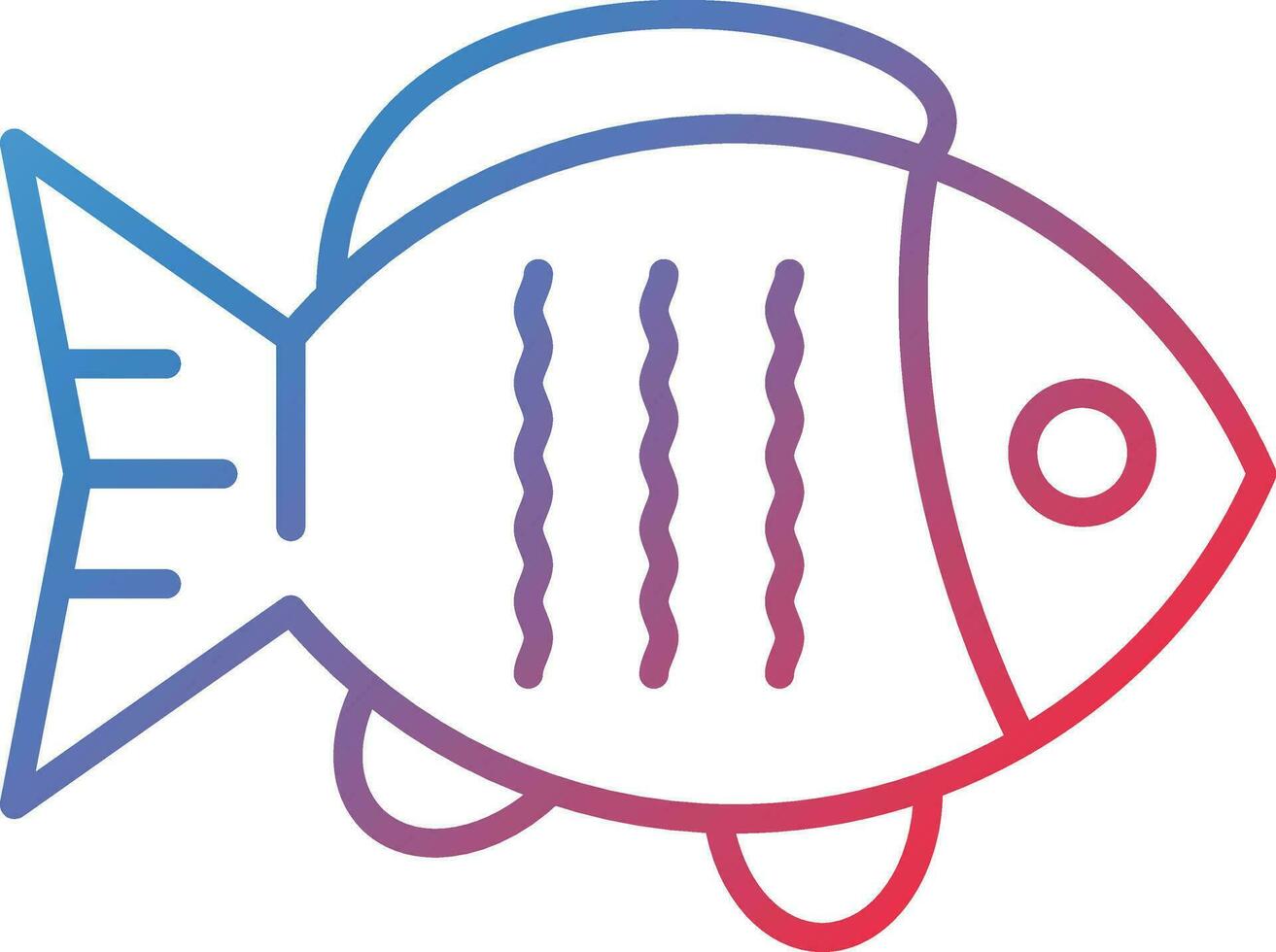 Salmon Vector Icon