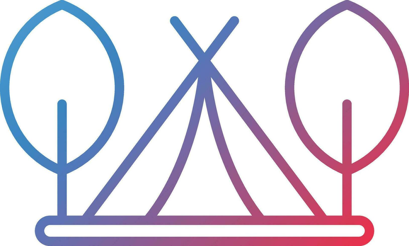 Tent Vector Icon