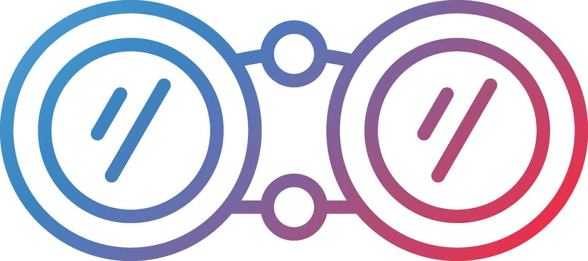 Binoculars Vector Icon
