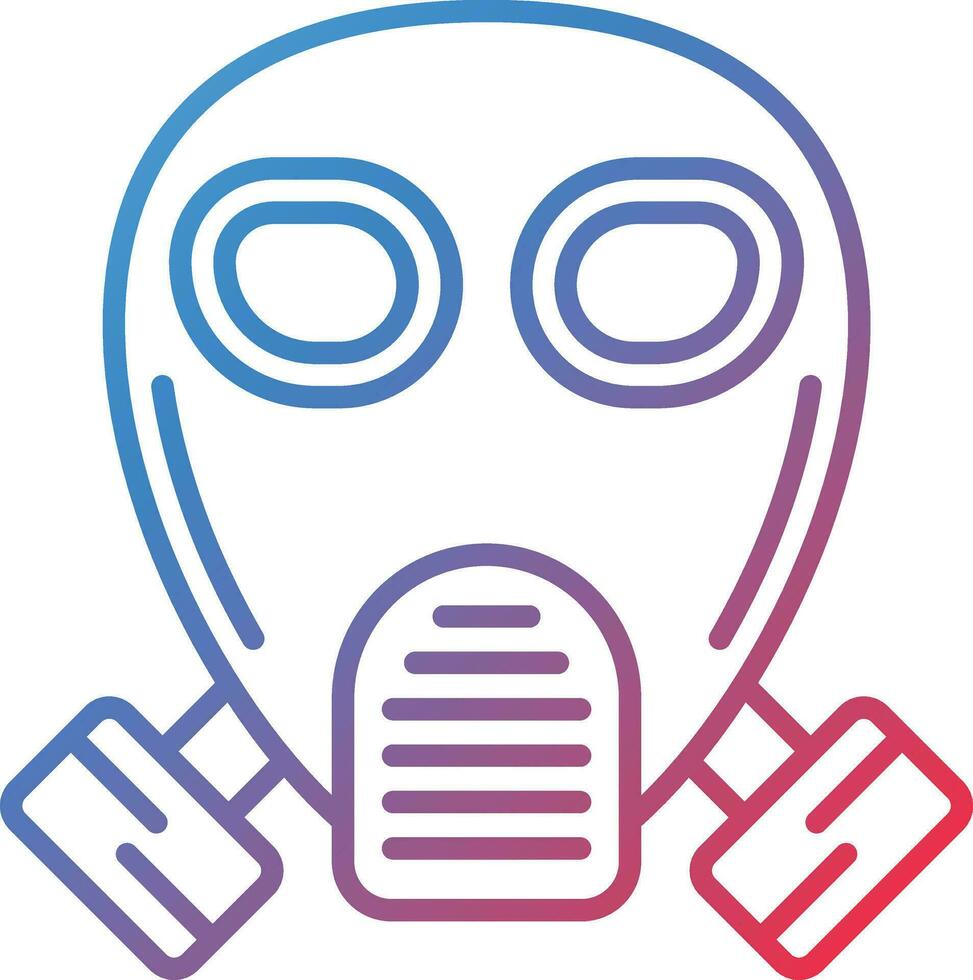 Gas Mask Vector Icon