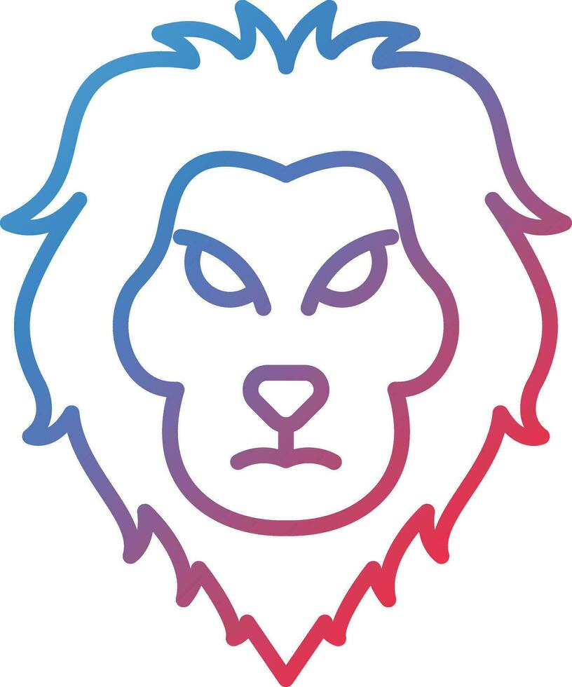 Mountain Lion Vector Icon