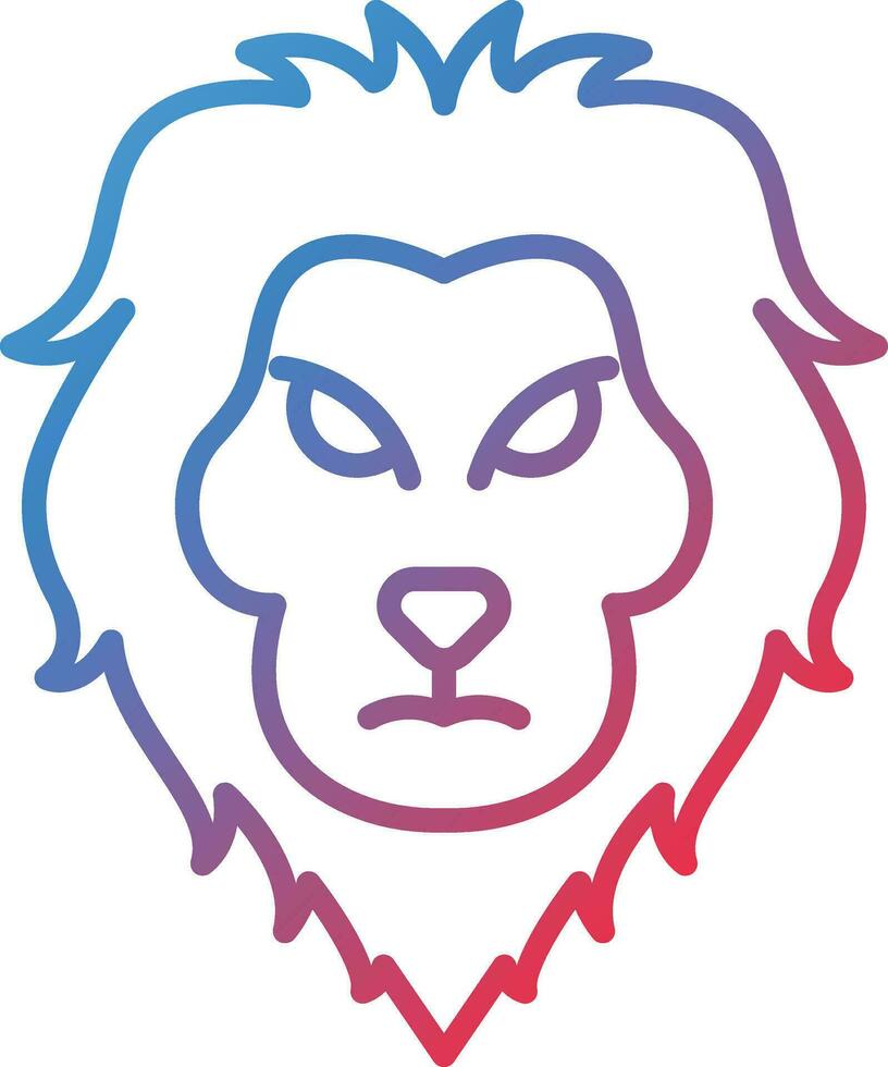 Mountain Lion Vector Icon