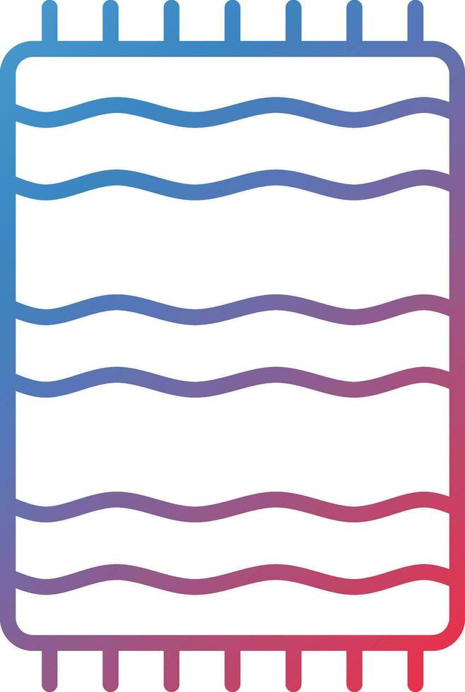 Sleeping Mat Vector Icon