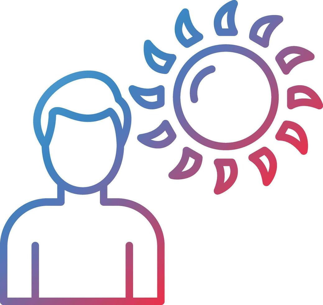 Tanning Vector Icon