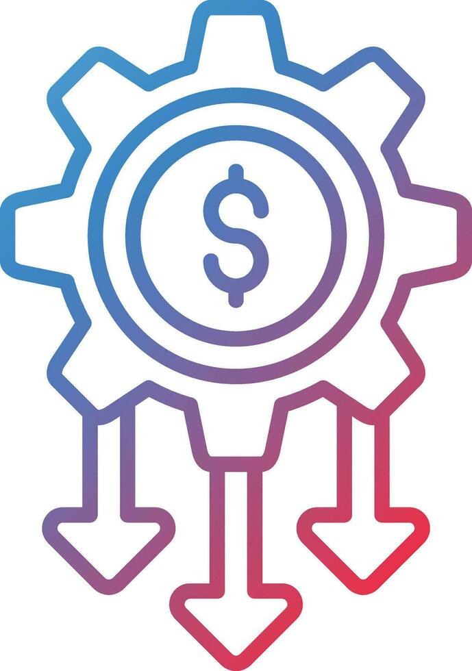 Low Startup Cost Vector Icon