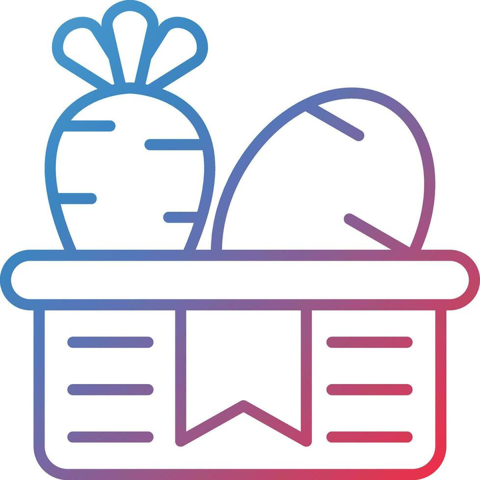 Groceries Delivery Vector Icon