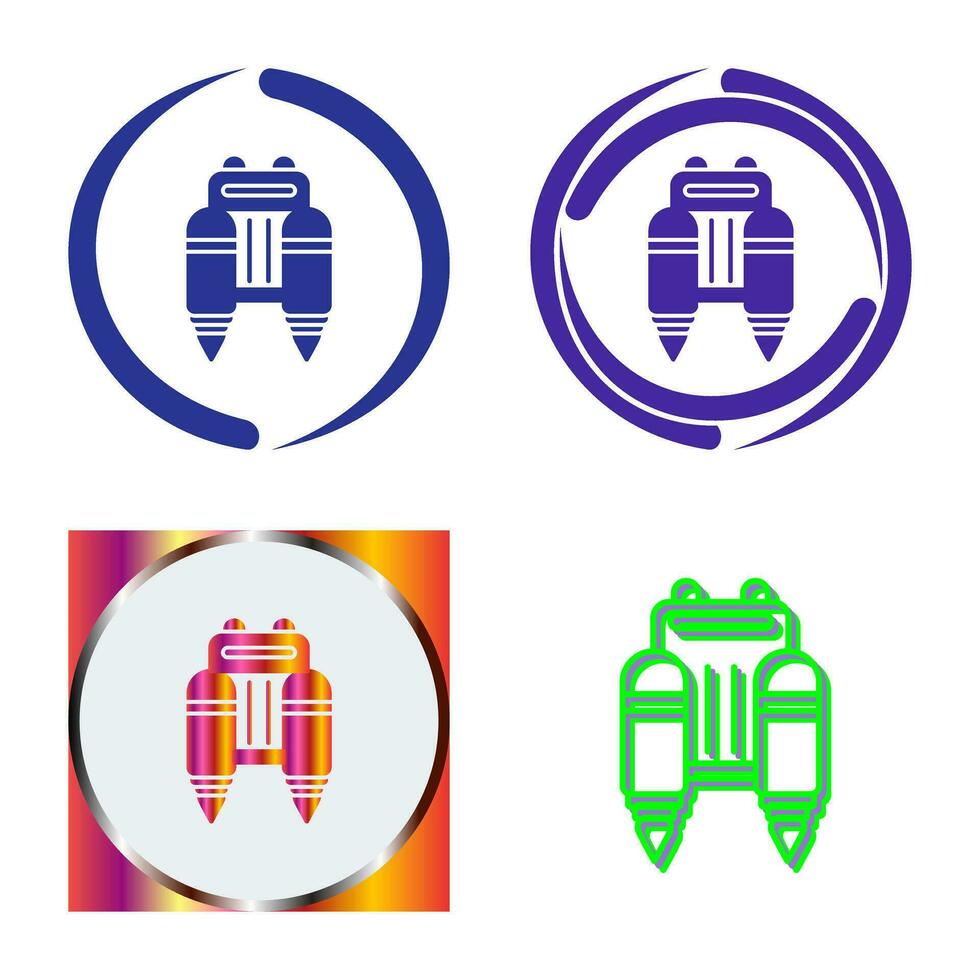 Jetpack Vector Icon