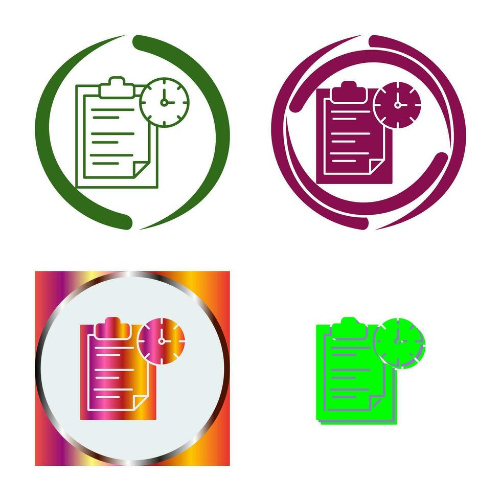 Task Management Vector Icon