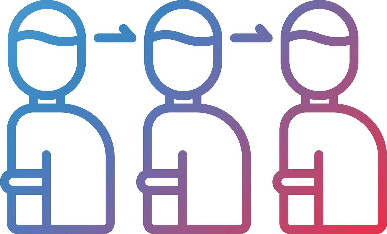 Queue Vector Icon