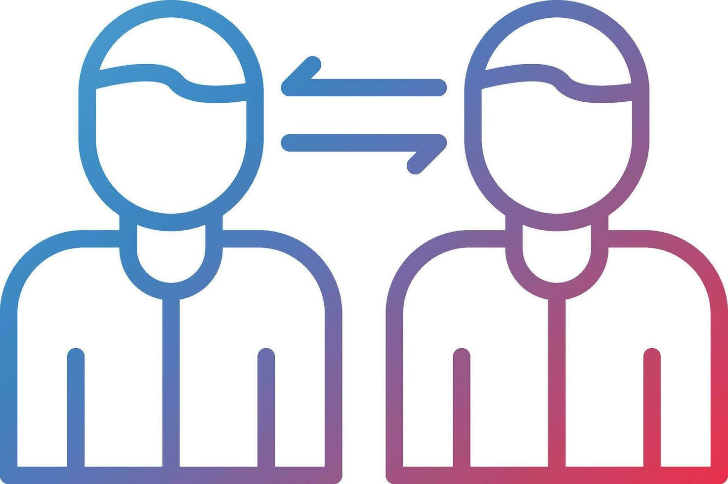 Social Distancing Vector Icon