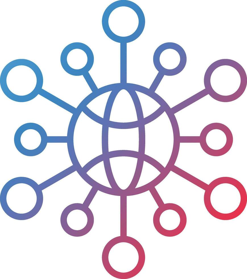 neural red vector icono