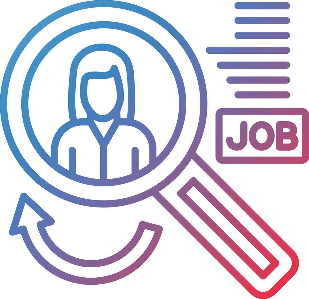Job Reference Vector Icon