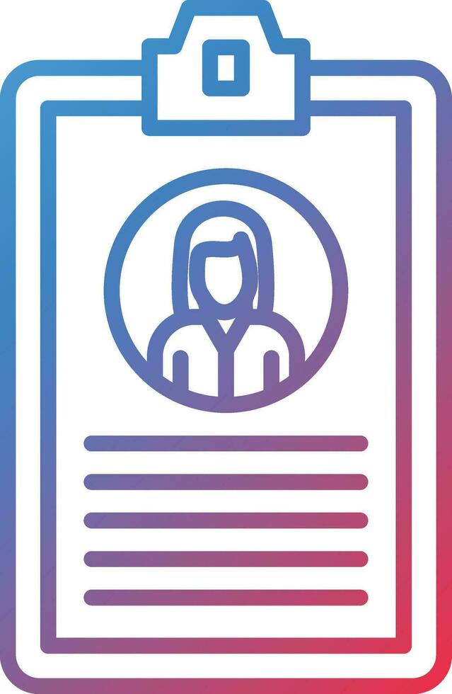 Job Application Vector Icon