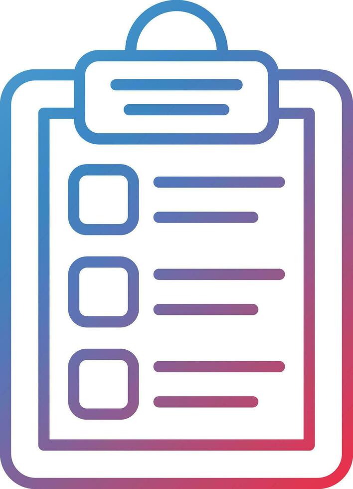 Checklist Vector Icon