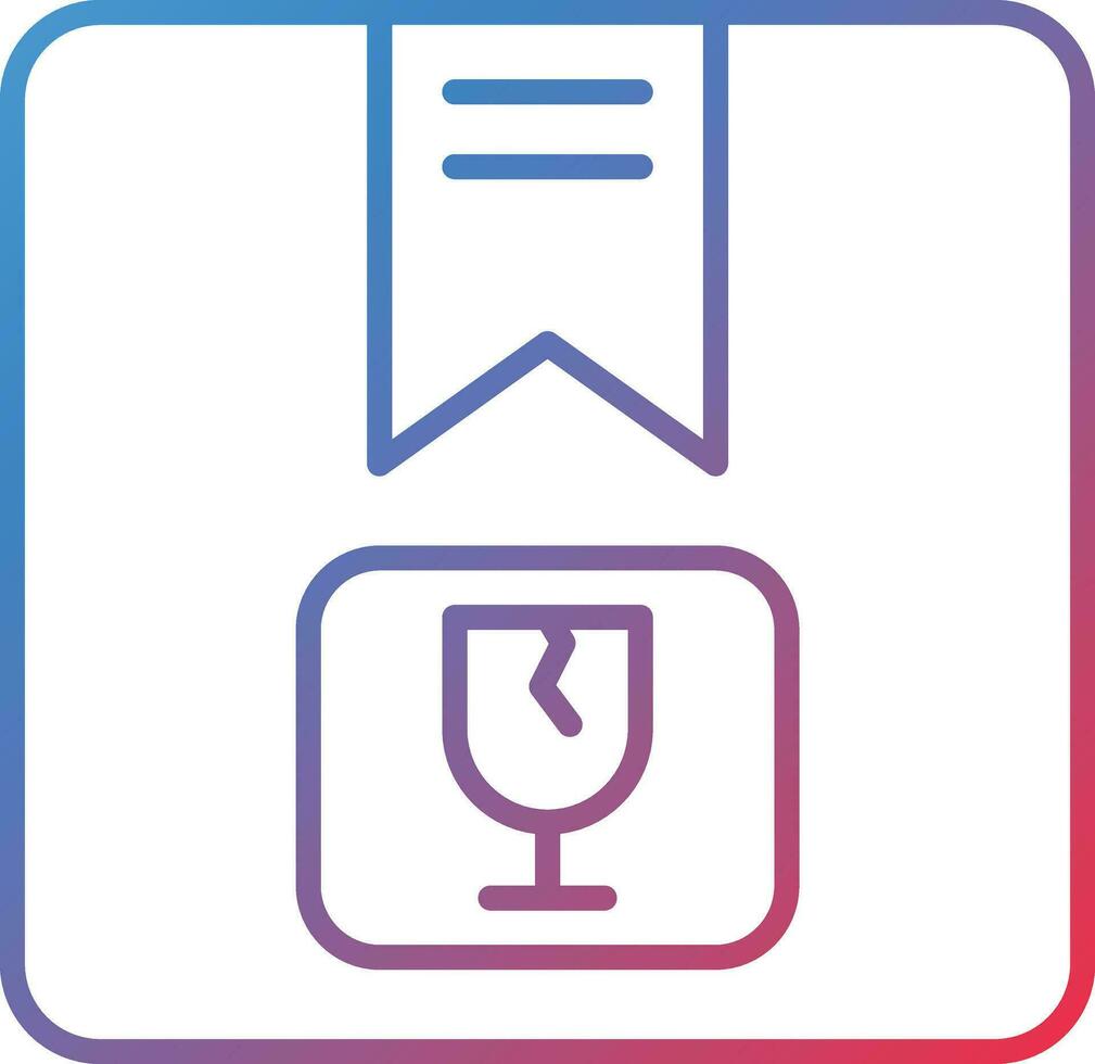 Fragile Vector Icon