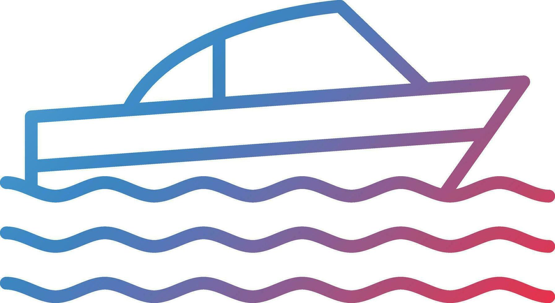 Splash Boat Vector Icon