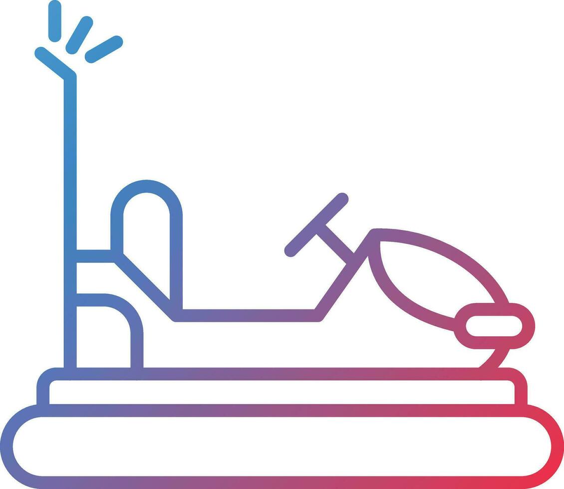 Bumper Cars Vector Icon