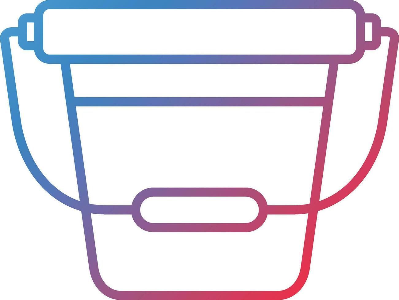 Pail Vector Icon