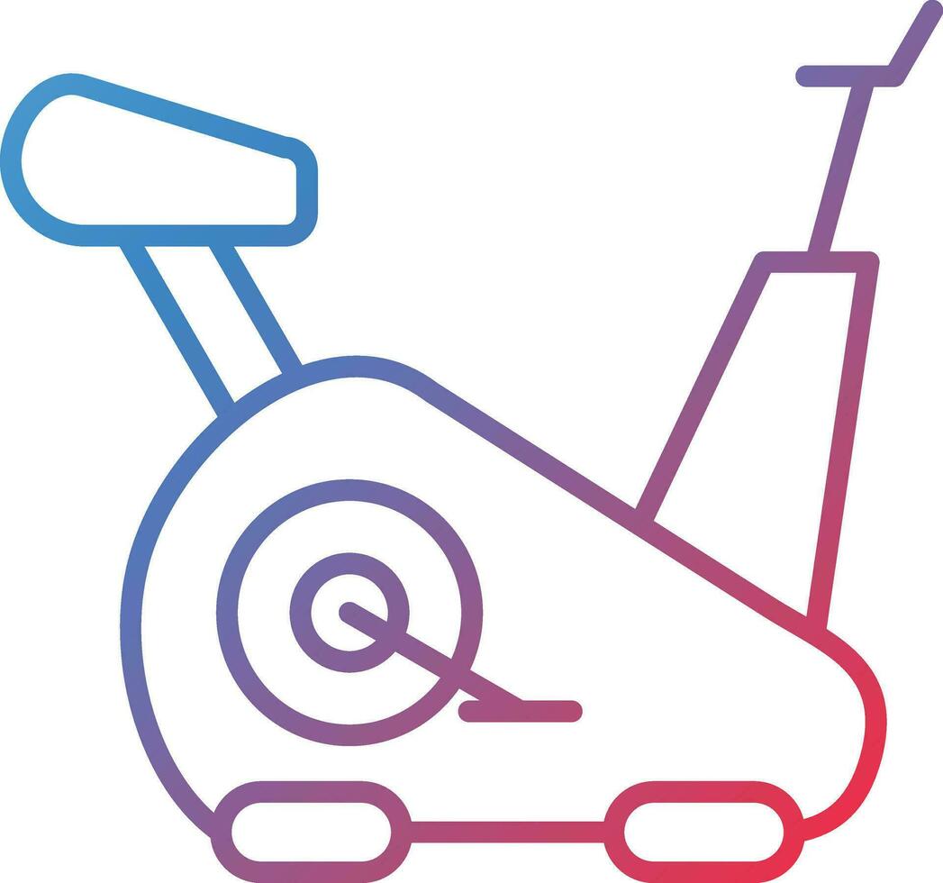 Exercise Bike Vector Icon