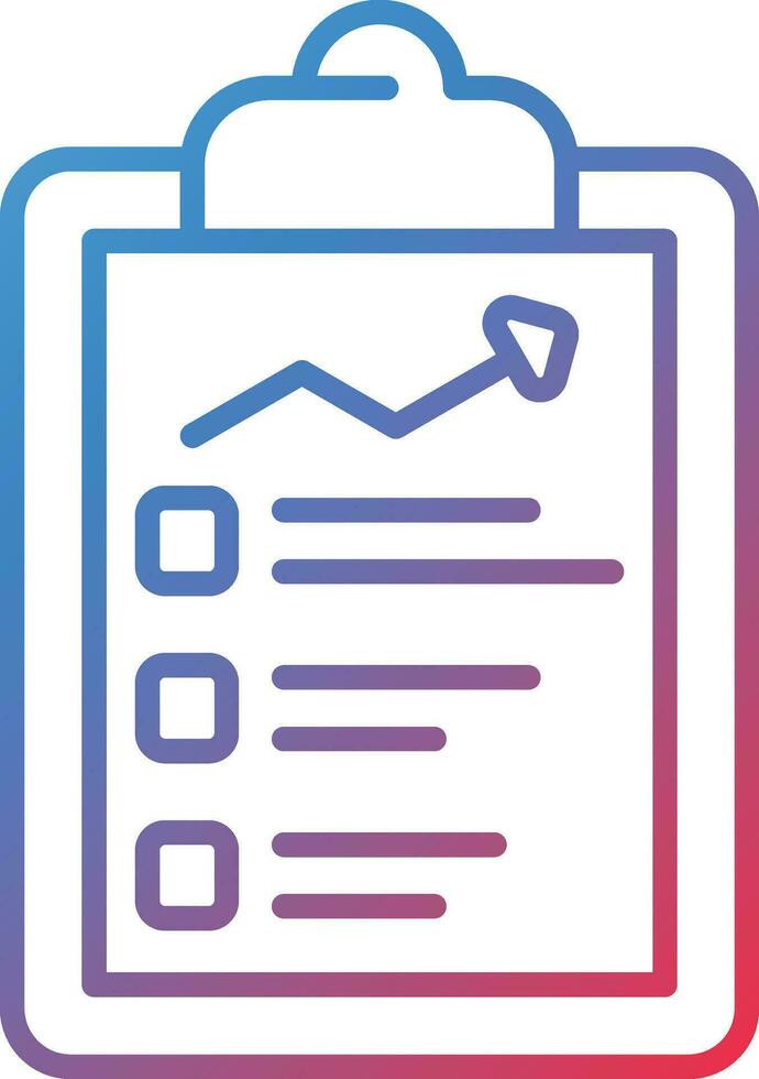 Progress Tracking Vector Icon