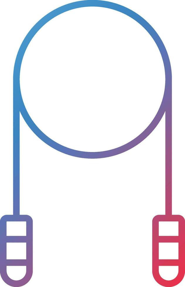 Jump Rope Vector Icon