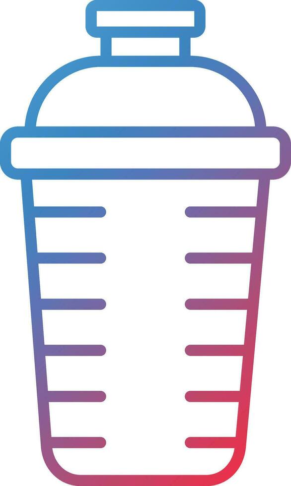 Protein Shake Vector Icon