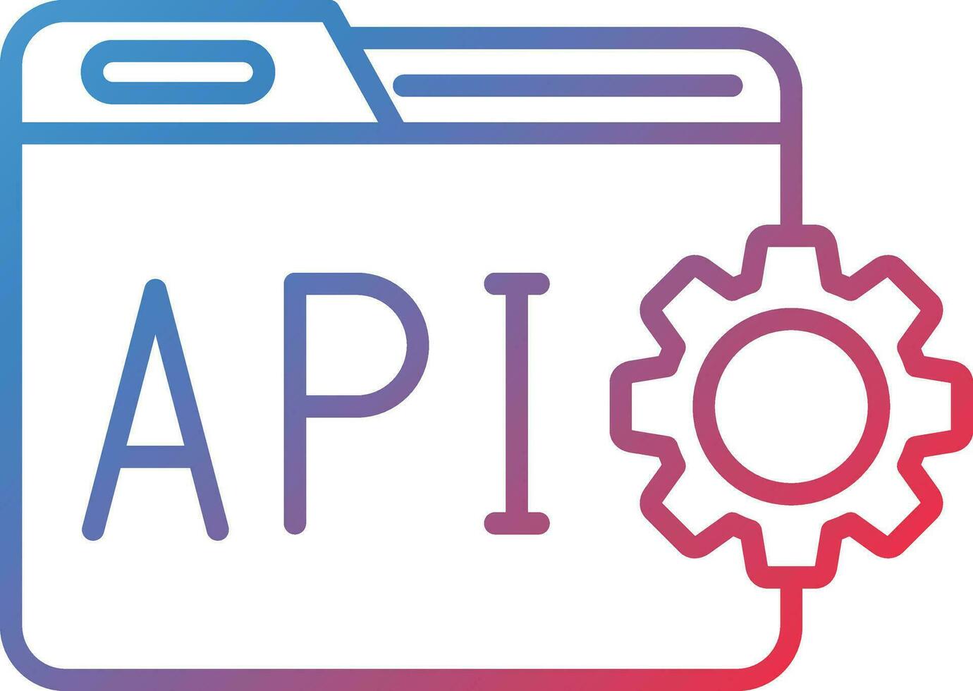 Api Interface Vector Icon