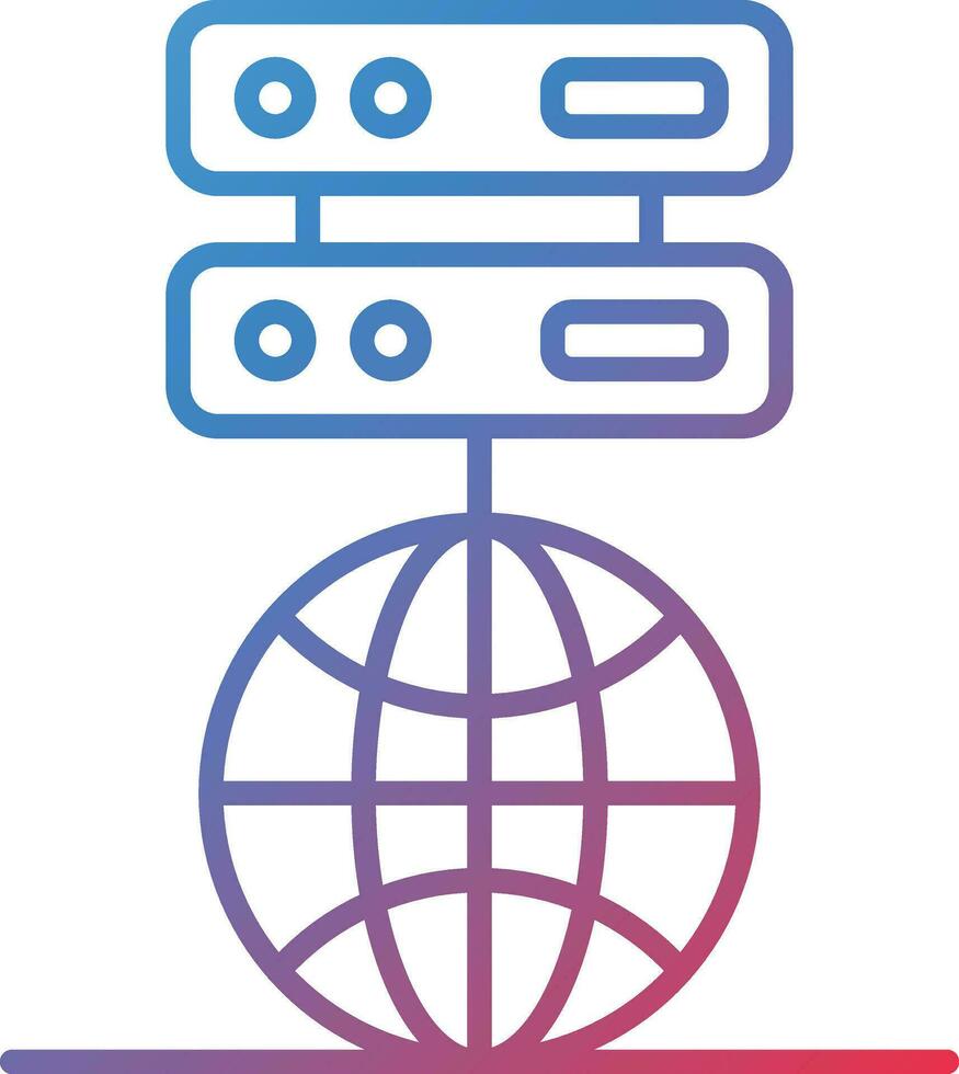 Data Network Vector Icon