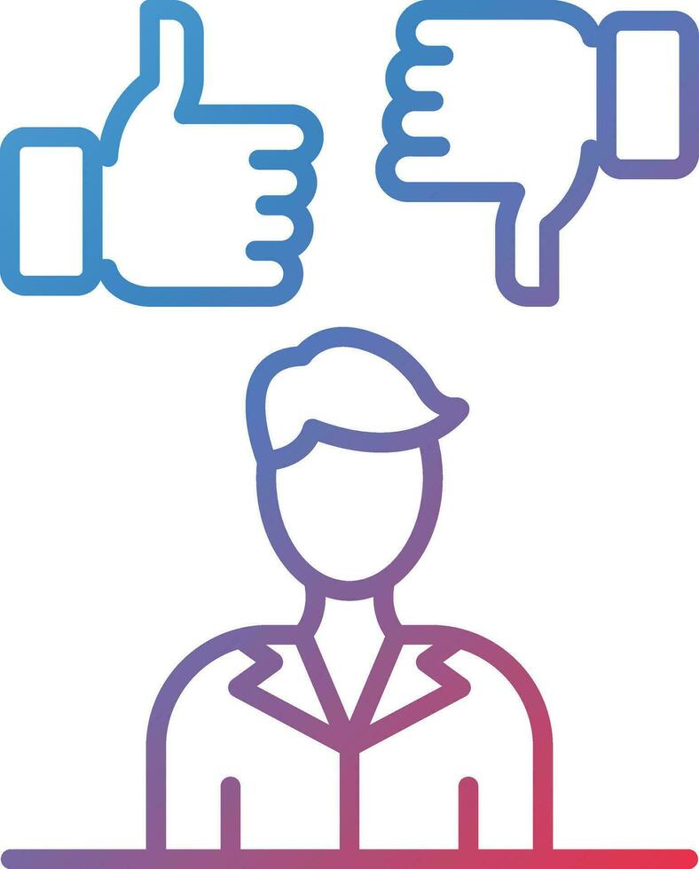Customer Behavior Vector Icon