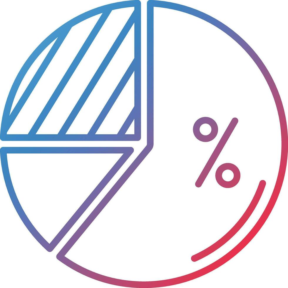 Pie Chart Vector Icon
