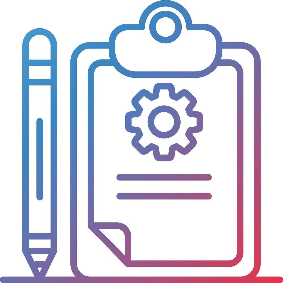 Report Customization Vector Icon